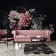 Флизелиновые фотообои в гостиную 3D Темный Букет Цветов Винтаж (14066V)+клей - изображение 1