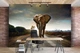 Флизелиновые фотообои 254x184 см 3D Слон на дороге Природа Ландшафт Животные (12616V4)+клей - изображение 6