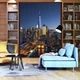 Фотообои 3D флизелиновые 184x254 см Огни большого города (12111V4A)+клей - изображение 6