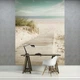 Флизелиновые 3D обои море фото 184x254 см пляж (11597V4A)+клей - изображение 1