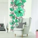 Флизелиновые фото обои абстракция цветы 206x275 см Бирюза Орнаменты (11919VEA)+клей - изображение 7