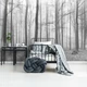 Флизелиновые фотообои лес в интерьере 254x184 см (11223V4)+клей - изображение 9
