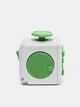 Фиджет куб Fidget Cube, кубик антистрес, Белый/Зеленый (902244201) - изображение 3