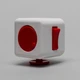 Фиджет куб Fidget Cube, кубик антистрес, Белый/Красный (902244202) - изображение 8