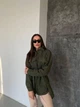 Женская куртка 42-44 XS-S Хаки - изображение 2