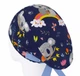 Медицинская шапочка женская HeadwearUniverse универсальная принт Коала на радуге - изображение 2