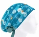 Медицинская шапочка женская HeadwearUniverse универсальная принт Морской - изображение 1