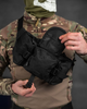 Тактична поясна сумка Waist, Kombat Tactical black Вт7599 - зображення 3