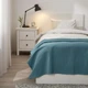 Покрывало ИКЕА ИНДИРА голубой, 150x250 см 505.068.51 - изображение 3