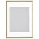 Рама ІКЕА СІЛВЕРХІЙДЕНИЙ золотий, 50x70 см 105.500.11 - зображення 1