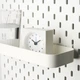 Полка IKEA SKADIS СКОДИС белый, 003.207.99 - изображение 2