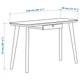 Письменный стол ИКЕА ЛИСАБО ясеневый шпон, 118x45 см 302.990.70 - изображение 7