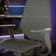Игровое кресло ИКЕА STYRSPEL офис, серый 205.220.32 - изображение 8