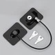 Замок безпеки обмежувач для вікон Window Security Locks Black - зображення 2