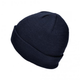 Шапка Акрилова Тонкої В'Язки Beanie Cap, Navy - изображение 2