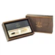 Подарунковий набір: Подарункова коробка + Кулькова ручка Parker IM 17 Brushed Metal GT BP 22 232+PW1 - зображення 1