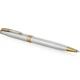 Набір Parker SONNET Stainless Steel GT BP кулькова ручка + блокнот Parker 84 132b24 - зображення 2