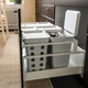 Контейнер із кришкою IKEA ХОЛБАР світло-сірий, 10 л 803.980.58 - зображення 10