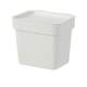 Контейнер с крышкой IKEA ХОЛЛБАР светло-серый, 3 л 904.321.94 - изображение 3