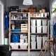 Контейнер с крышкой IKEA ХОЛЛБАР светло-серый, 3 л 904.321.94 - изображение 11