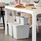 Контейнер с крышкой IKEA ХОЛЛБАР светло-серый, 3 л 904.321.94 - изображение 14