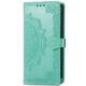 Шкіряний чохол (книга) Art Case з візитницею для Samsung Galaxy A25 5G Бірюзовий Без бренду - зображення 1