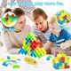 Настольная семейная игра Tetra Tetris Tower "Балансирующий Тетрис" 16 блоков (TET16TOWBULD) - изображение 7