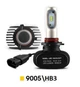 Светодиодные LED лампы S1 HB3 9005 для автомобиля 35W 6500K 4000Lm автомобильные лед лампы - изображение 1