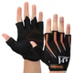 Перчатки для фитнеса и тренировок HARD TOUCH FG-005 XL Черный/Оранжевый - изображение 1