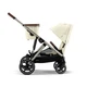 Універсальний візок для двійні 2 в 1 Cybex Gazelle S 2.0 TPE Seashell Beige - зображення 8