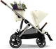 Універсальний візок для двійні 2 в 1 Cybex Gazelle S 2.0 TPE Seashell Beige - зображення 9