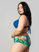 Женский купальник Sisianna 98249-1 синий 2XL - изображение 2