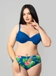 Женский купальник Sisianna 98249-1 синий 2XL - изображение 3