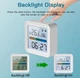 Безпровідний датчик вологості та температури Wi-Fi Temperature & Humidity Sensor ТН08 з годинником - зображення 3
