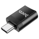 Адаптер-переходник Hoco UA17 USB-C To USB для смартфонов и планшетов (Type-C, 2A, USB2.0 OTG) - Черный - изображение 3