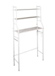 Полка-стеллаж над унитазом из нержавеющей стали Toilet Rack R30895 White - изображение 1