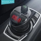 Fm-модулятор Bluetooth приемник - авто адаптер комбайн Kuulaa LC-01 - изображение 1
