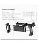 Автодержатель на подголовник Baseus BackSeat Mount Car Holder SUHZ-01 - изображение 7