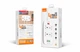 Удлинитель сетевой Ldnio SC4407 2 метра 4 USB 4 Sockets с поддержкой быстрой зарядки - изображение 4