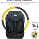 Автокрісло Kinderkraft Comfort Up i-Size Black (KCCOUP02BLK0000) (5902533923120) - зображення 8