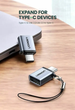 Адаптер Type-C to USB 3.0 Ugreen US270 с карабином Space Gray Aluminium (50283) - изображение 6