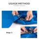 Насос-подушка Naturehike NH19Q033-D гермомешок Blue - изображение 6