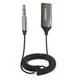 Адаптер Bluetooth UGREEN CM309 автомобільний AUX ресивер з мікрофоном Сірий (70601) - зображення 12