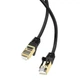 Мережевий інтернет кабель для роутера Kakusiga KSC-745 CAT6 High-Speed ​​1Gbts LAN RJ45 5м - Black - зображення 3