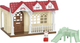 Zestaw do zabawy Epoch Sylvanian Families Sweet Raspberry Home (5054131053935) - obraz 2