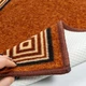 Коврик придверный, в прихожую, коридор MAC Carpet Taba 224 40х70 см Терракотовый - изображение 3