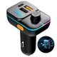 Автомобильный FM-трансмиттер LUTU С24 Bluetooth 5.0 QC3.0 PD 25 Вт Черный (1013-545-00) - изображение 10