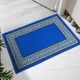 Килимок придверний, у передпокій, коридор MAC Carpet Taba 315 40х60 см Синій - зображення 1