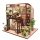 3D Румбокс "Кофейня" Кукольный Дом-Конструктор DIY Coffee Doll House от CuteBee (B07DV) - изображение 1