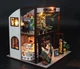 3D Румбокс "Кофейня" Кукольный Дом-Конструктор DIY Coffee Doll House от CuteBee (B07DV) - изображение 8